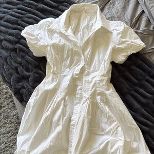 TCEC White Mini Dress